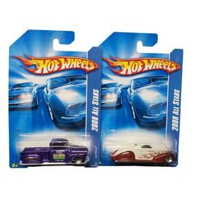 Mattel Hot Wheels 2008 All Stars La Troca Truck & Swoop Couple Diecast Race Car